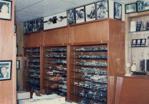 Finished display area
                                                        (right side)